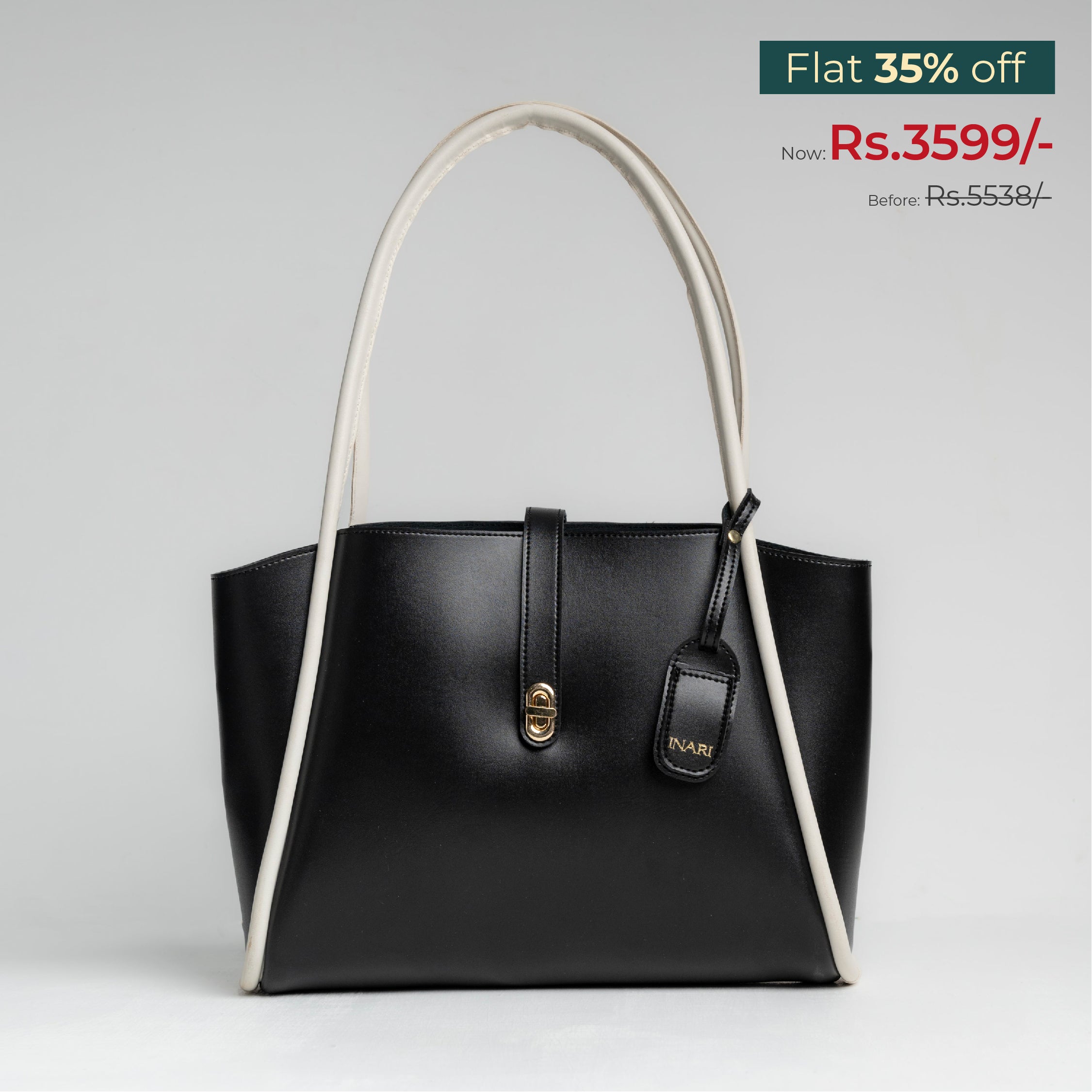 Block Tote - Black