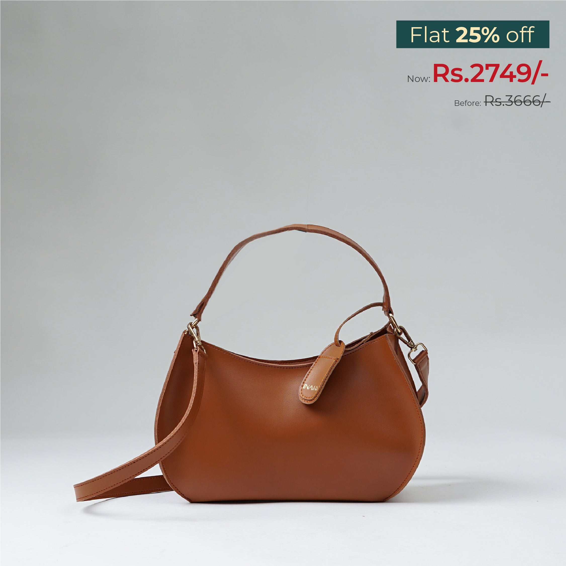 Crescent Bag - Brown