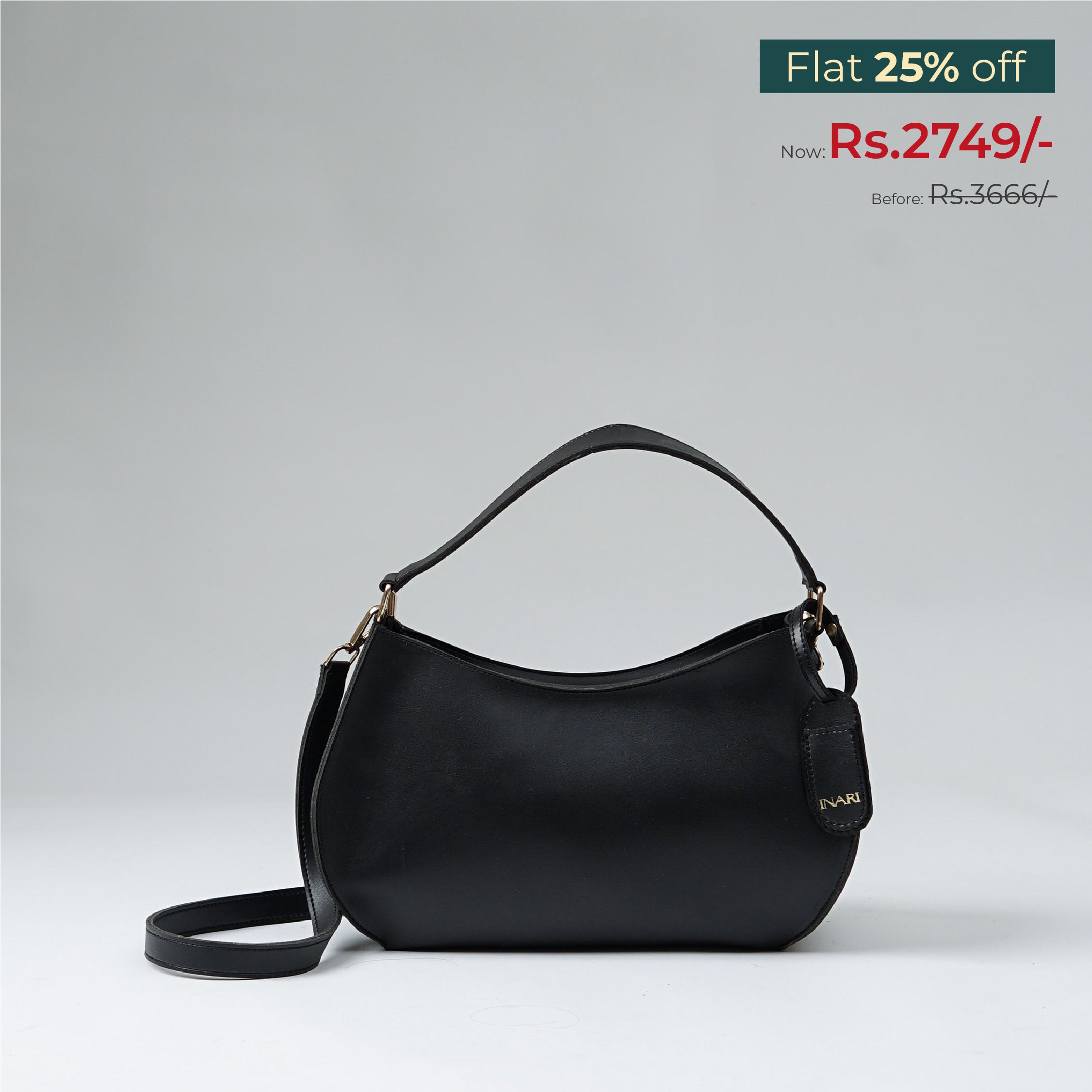 Crescent Bag - Black
