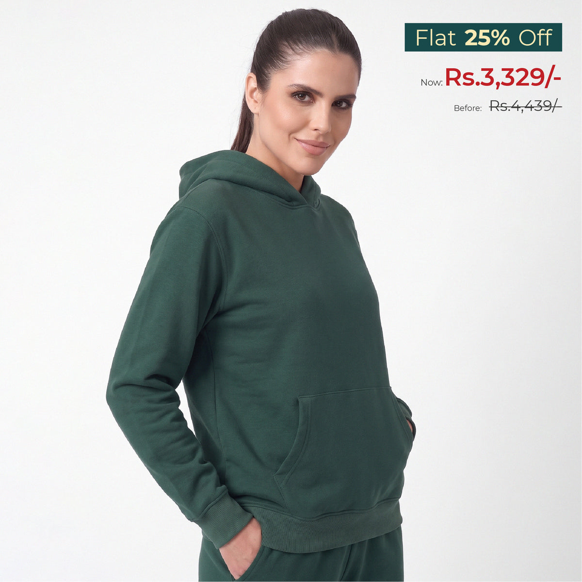 Hoodie - Green