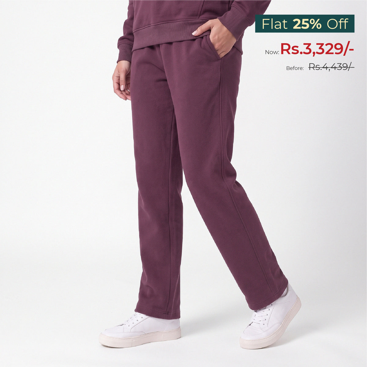 Trouser - Plum