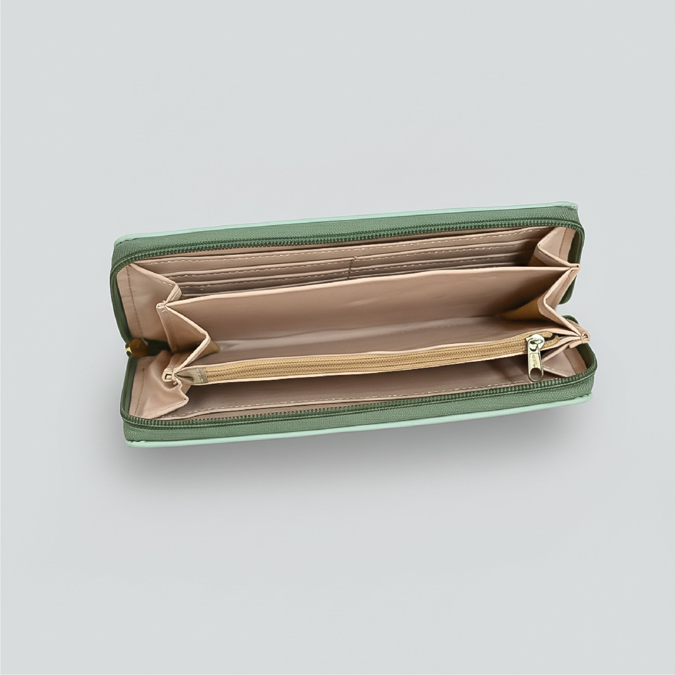 Zip Wallet - Mint Green