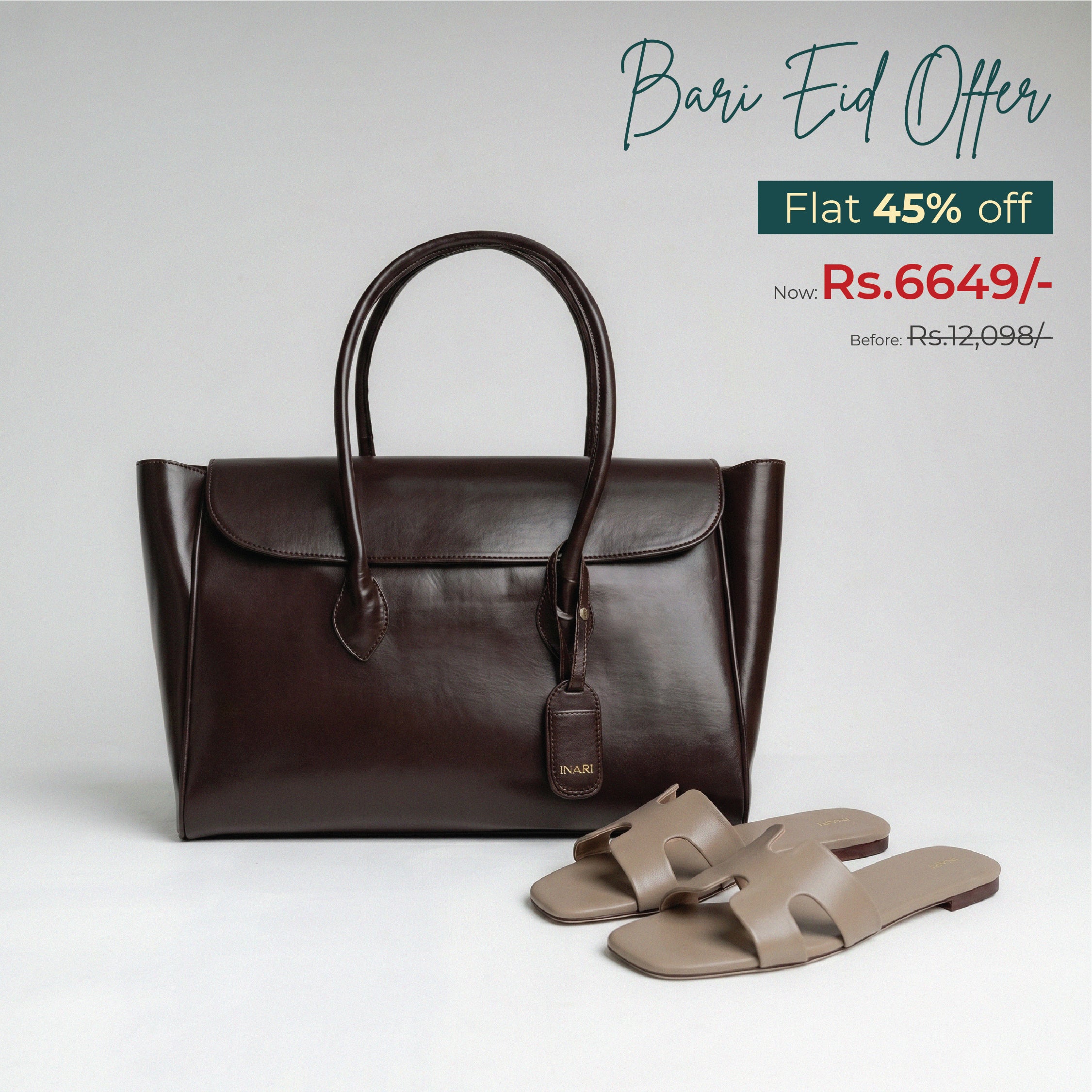 Office Tote Chocolate + Free Slide