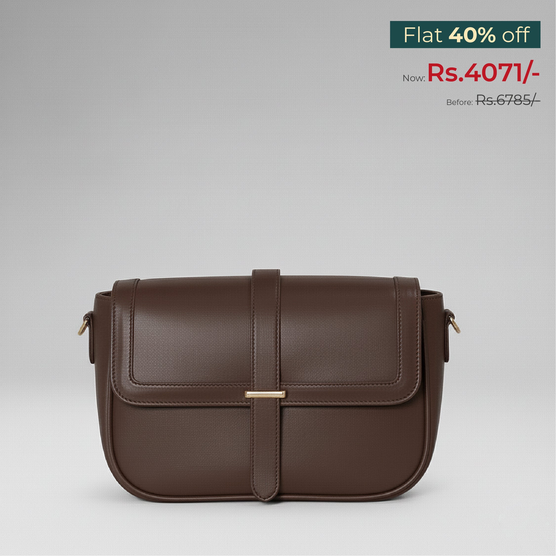 Flap Bag - Chocolate