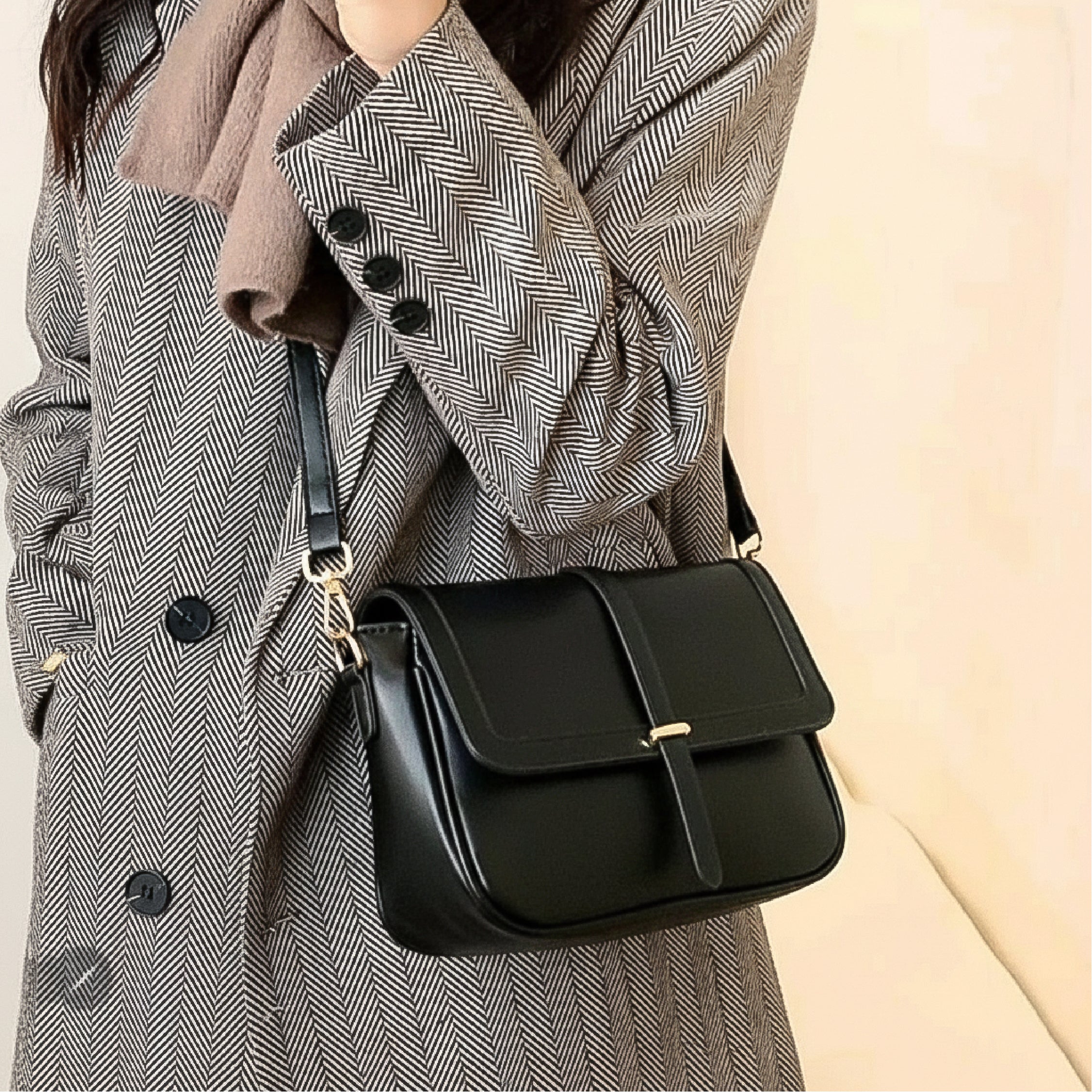 Flap Bag - Black