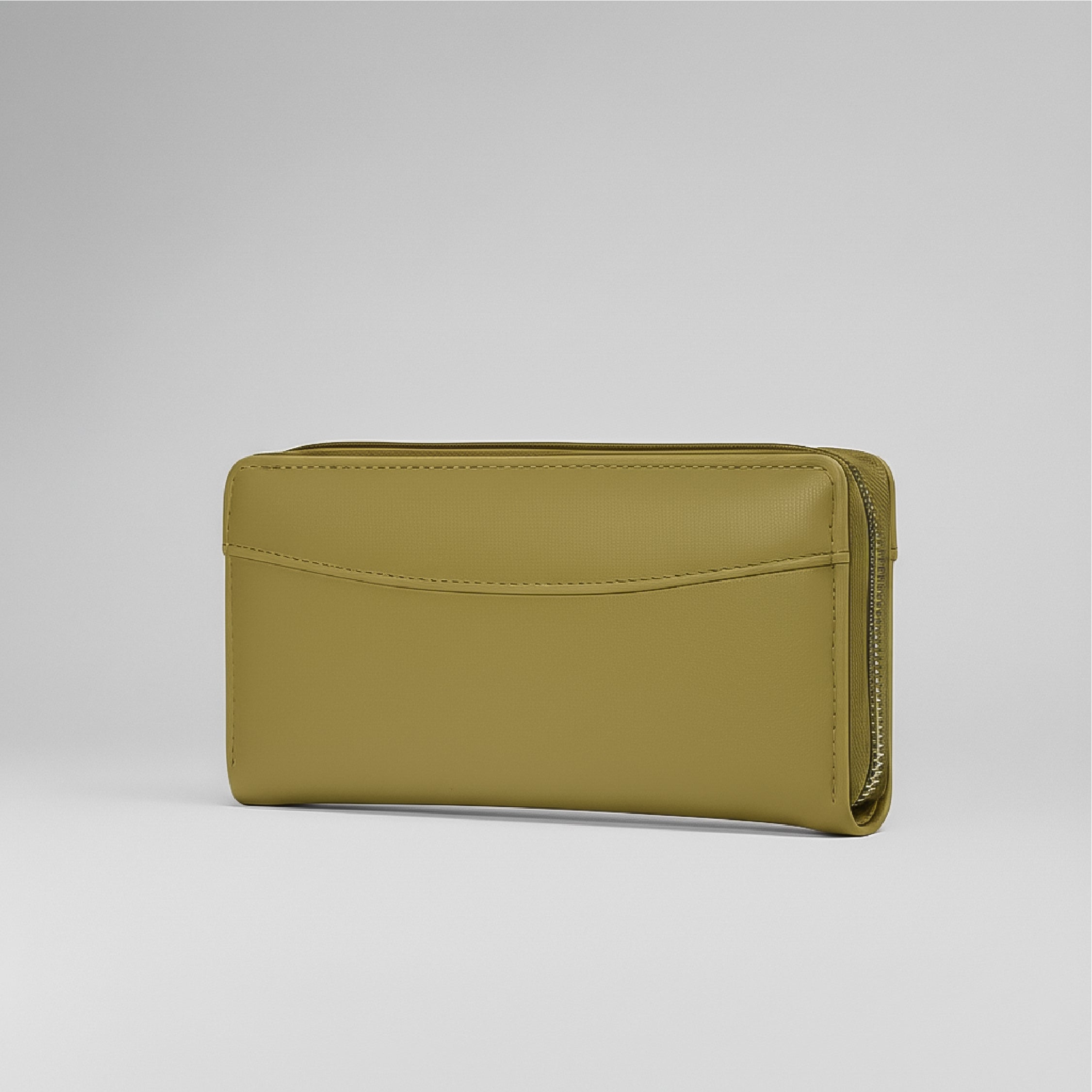 Zip Wallet - Olive Green