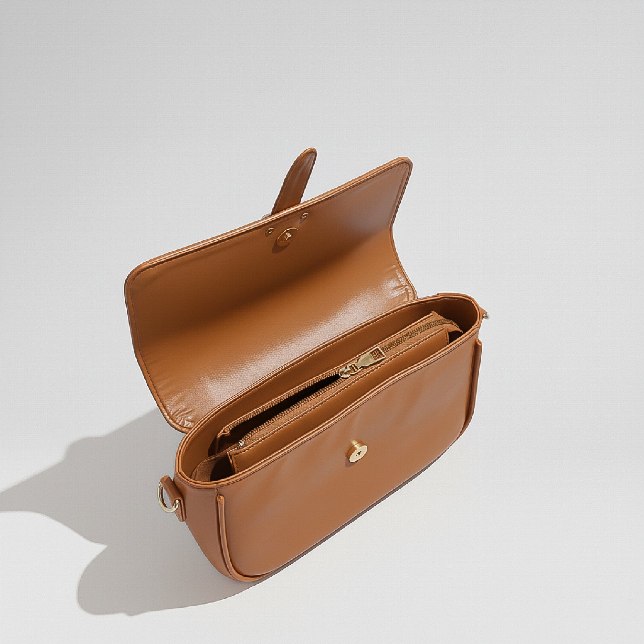 Flap Bag - Tan