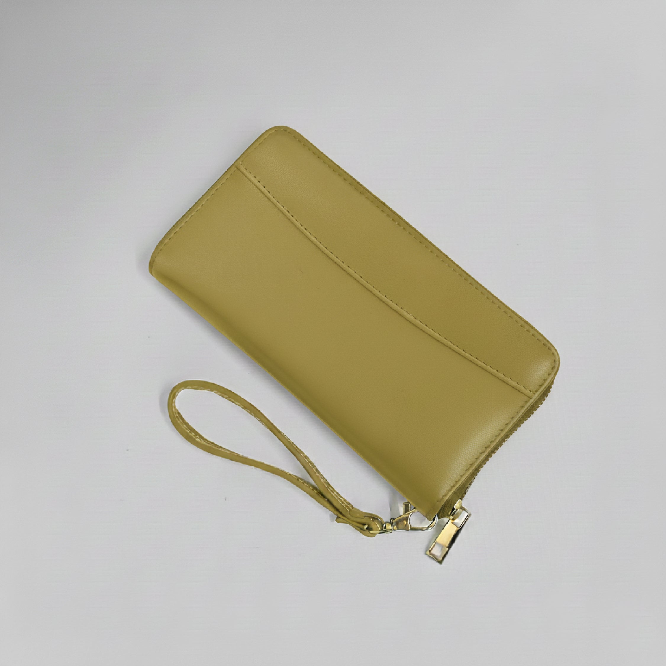 Zip Wallet - Olive Green