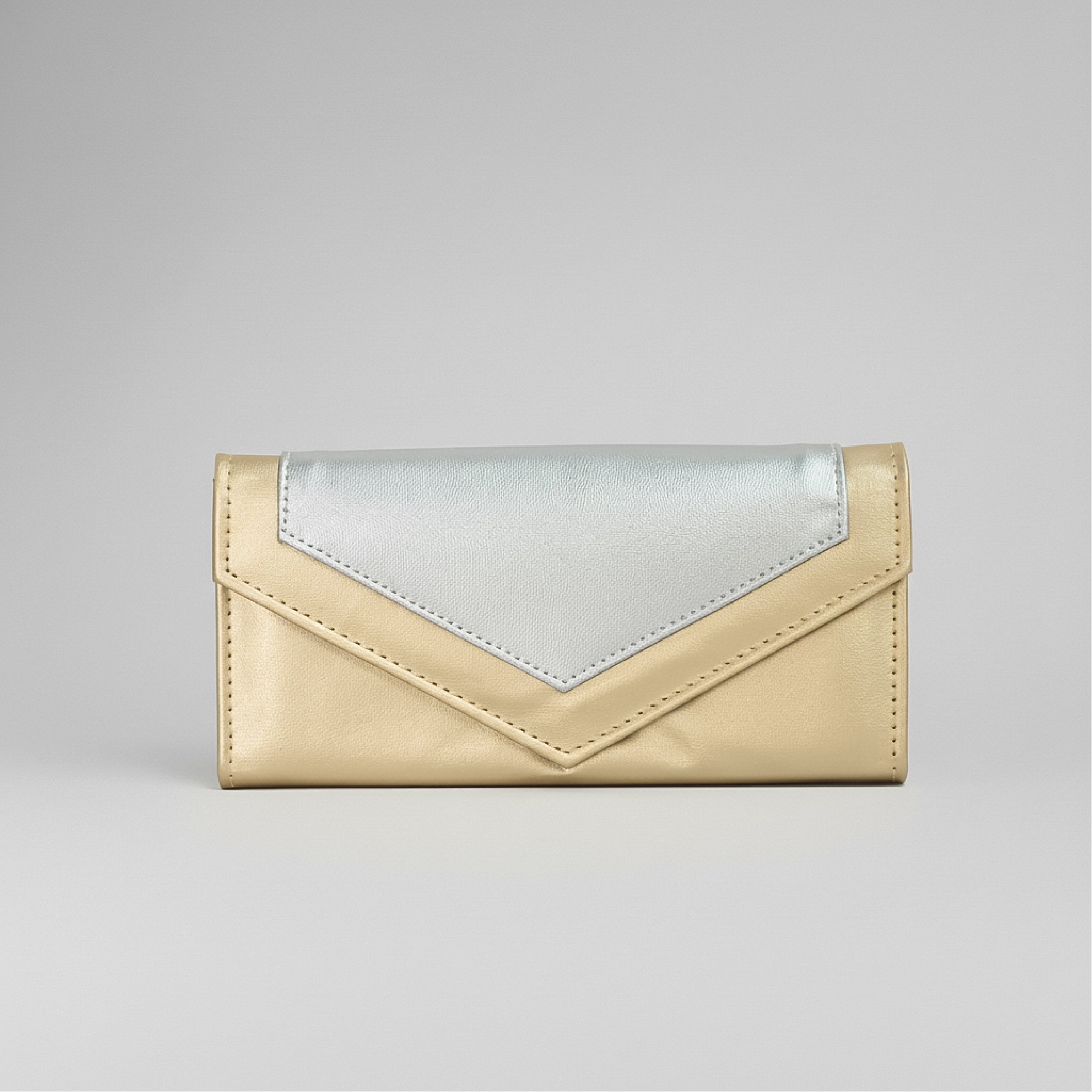 Two-Tone Wallet - Aureate and Argent