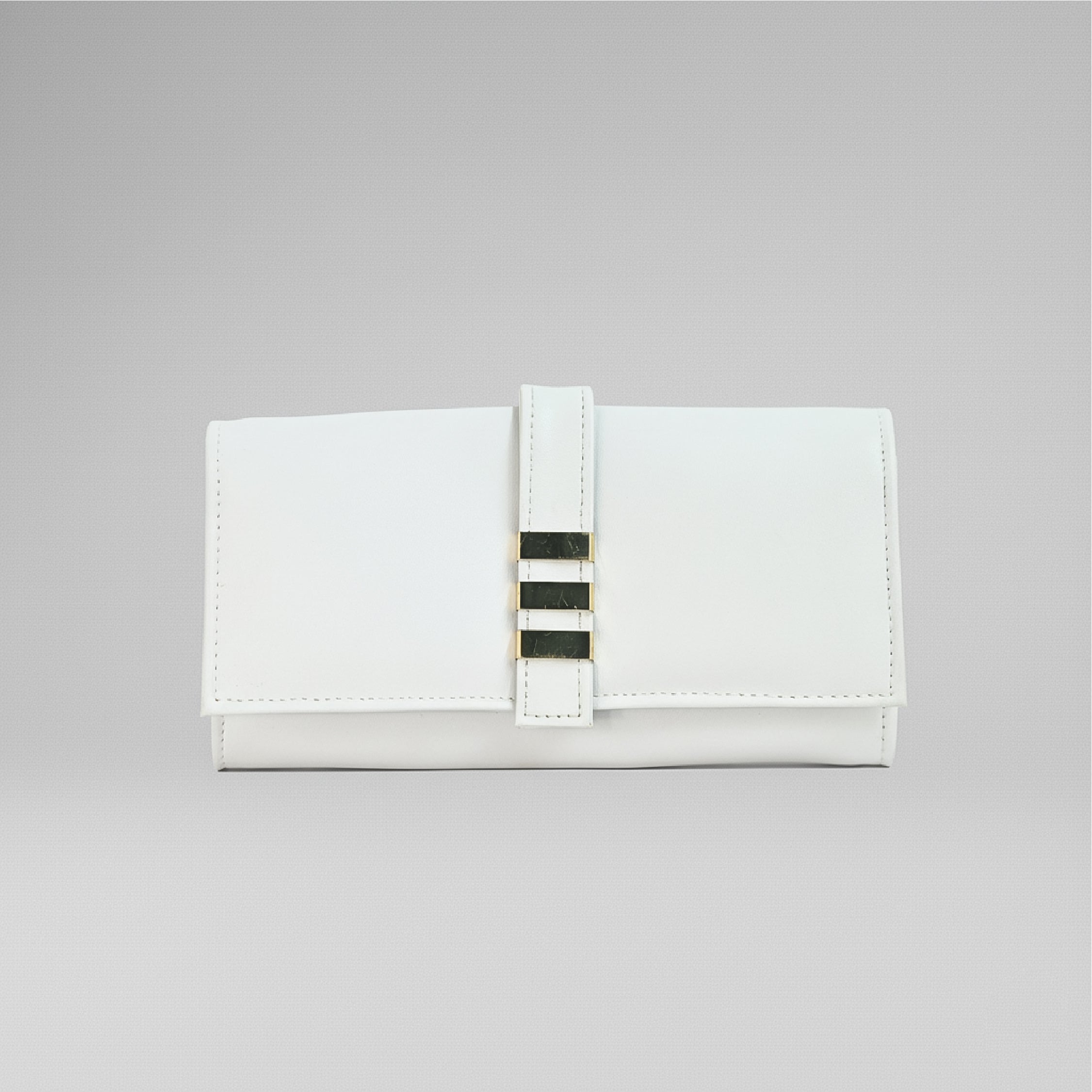 Flap Wallet - White