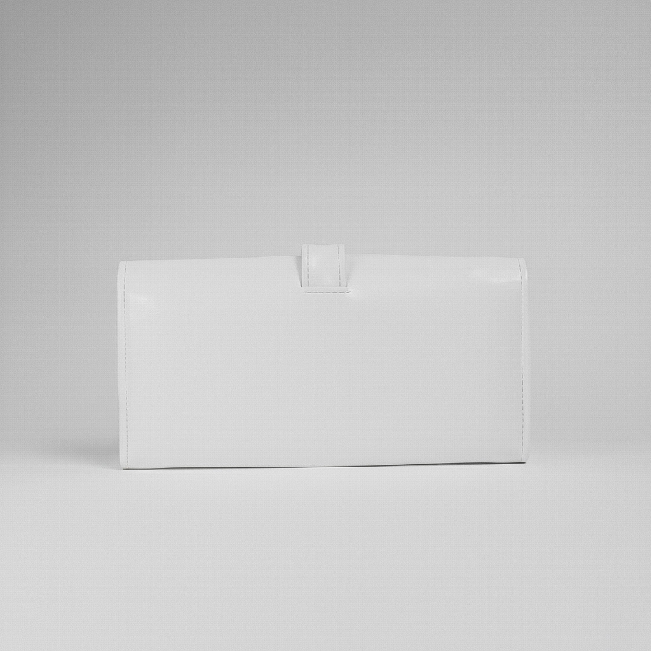 Flap Wallet - White