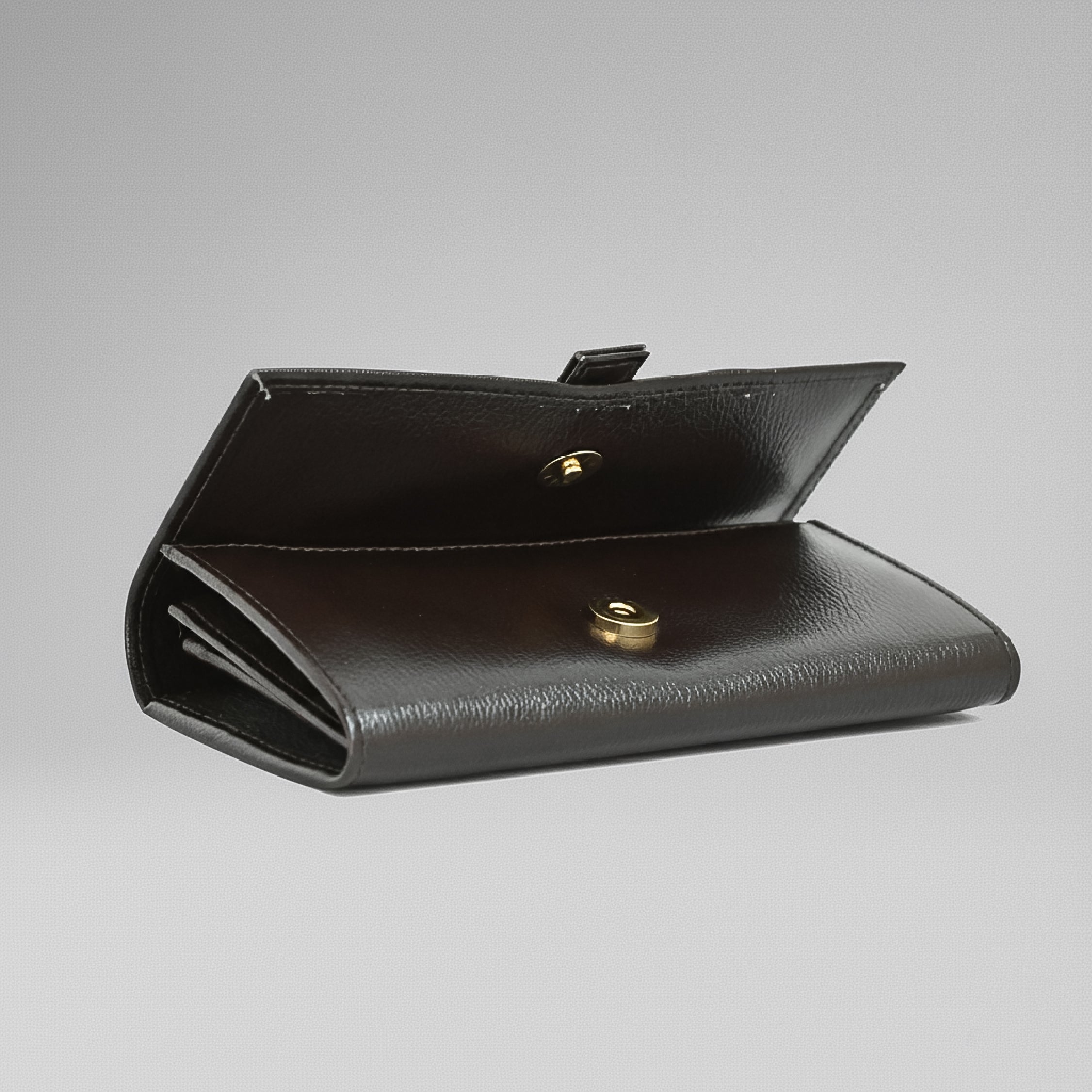 Flap Wallet - Dark Brown