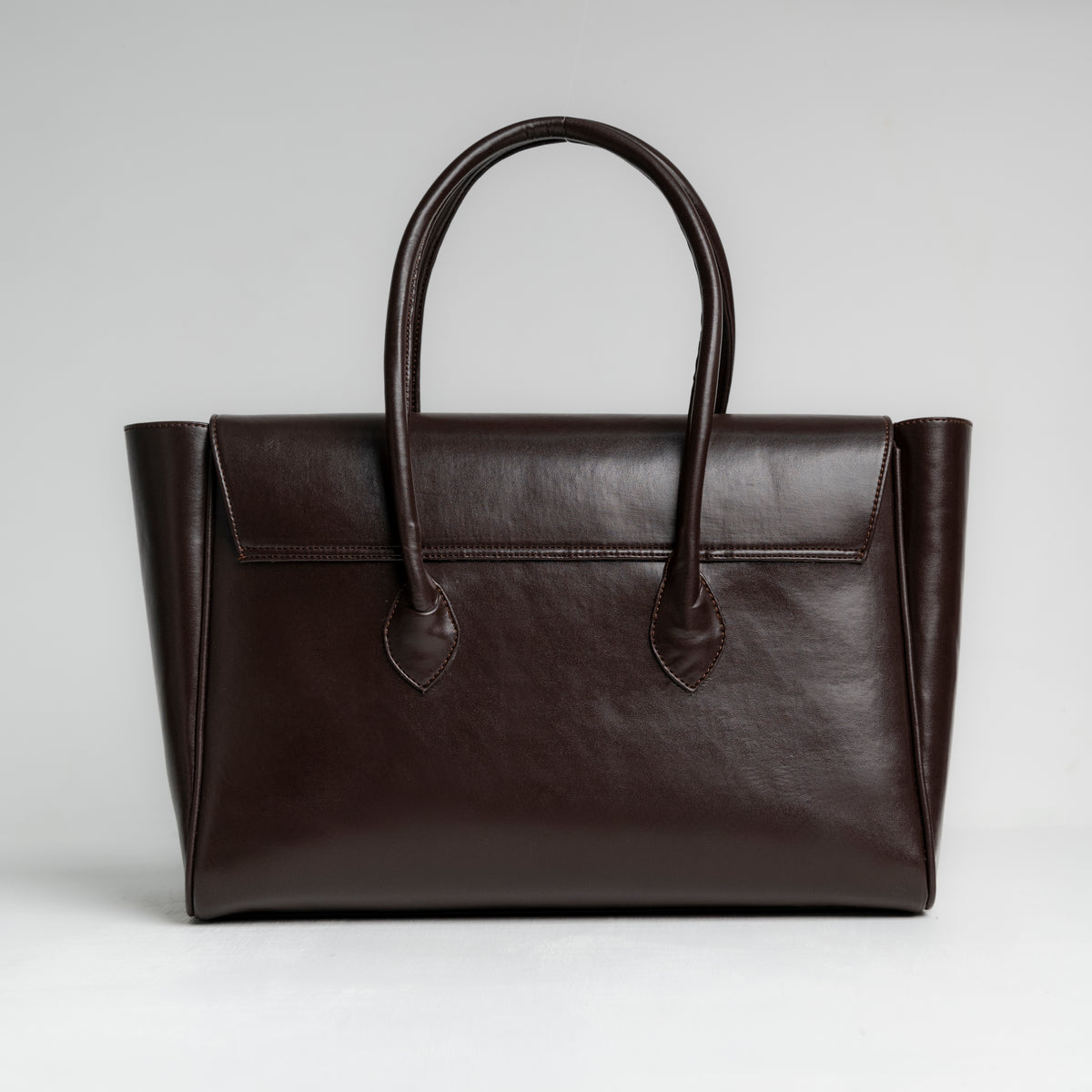 Office Tote Brown + Wallet