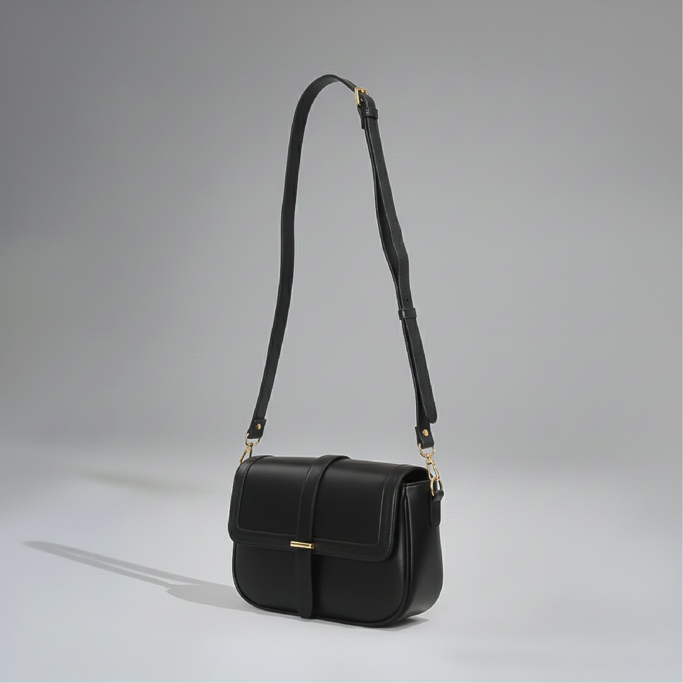 Flap Bag - Black