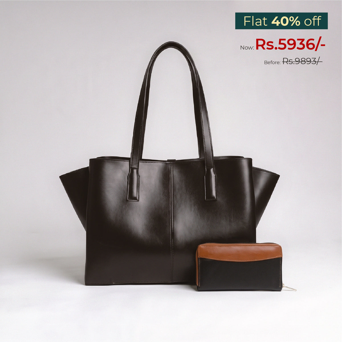 Noa Black + Wallet