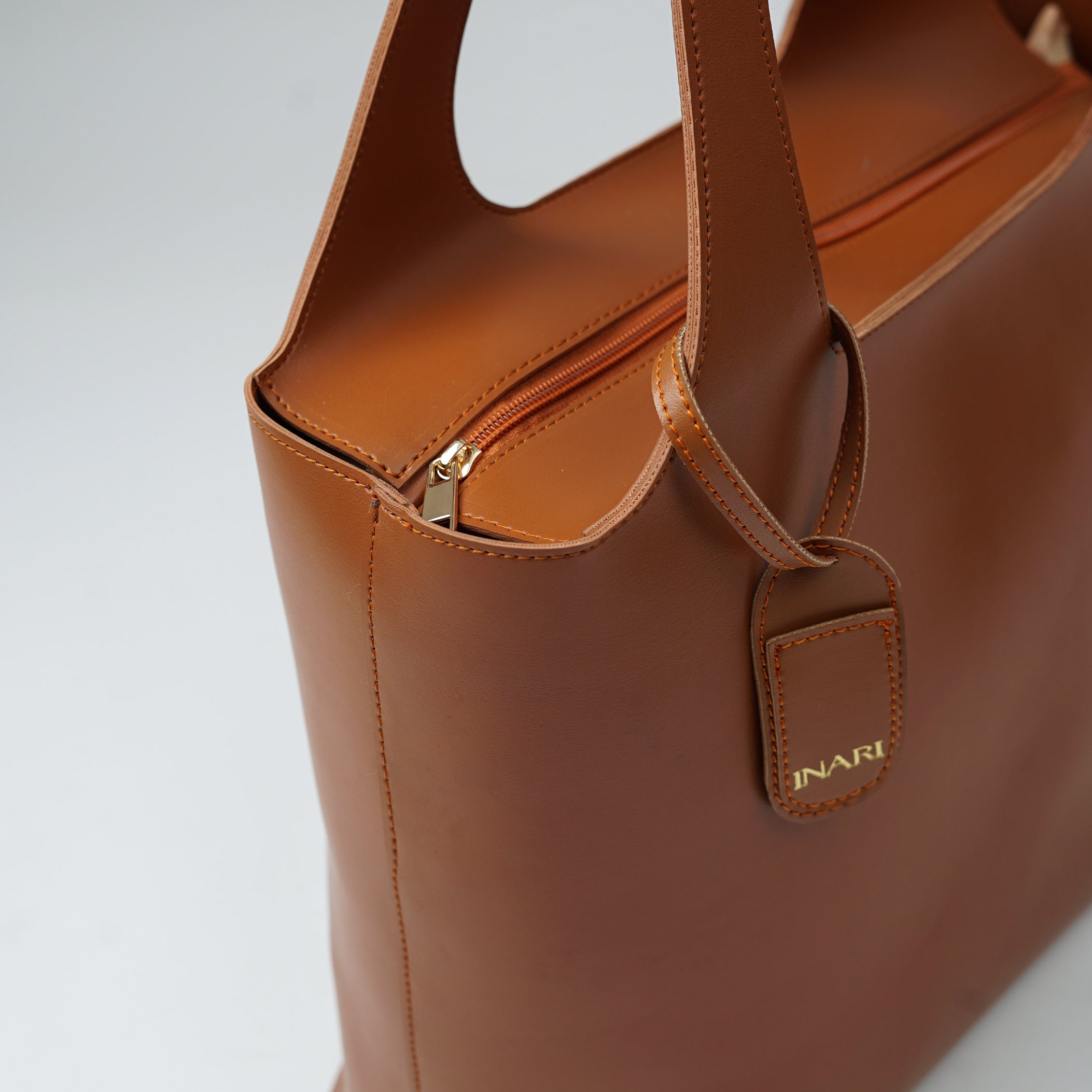 Signature Tote - Brown